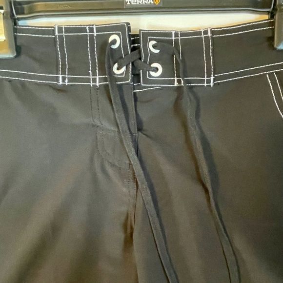 Seafolly Womens Black Board Shorts Size Small Beach Vacation Swim - Picture 10 of 11